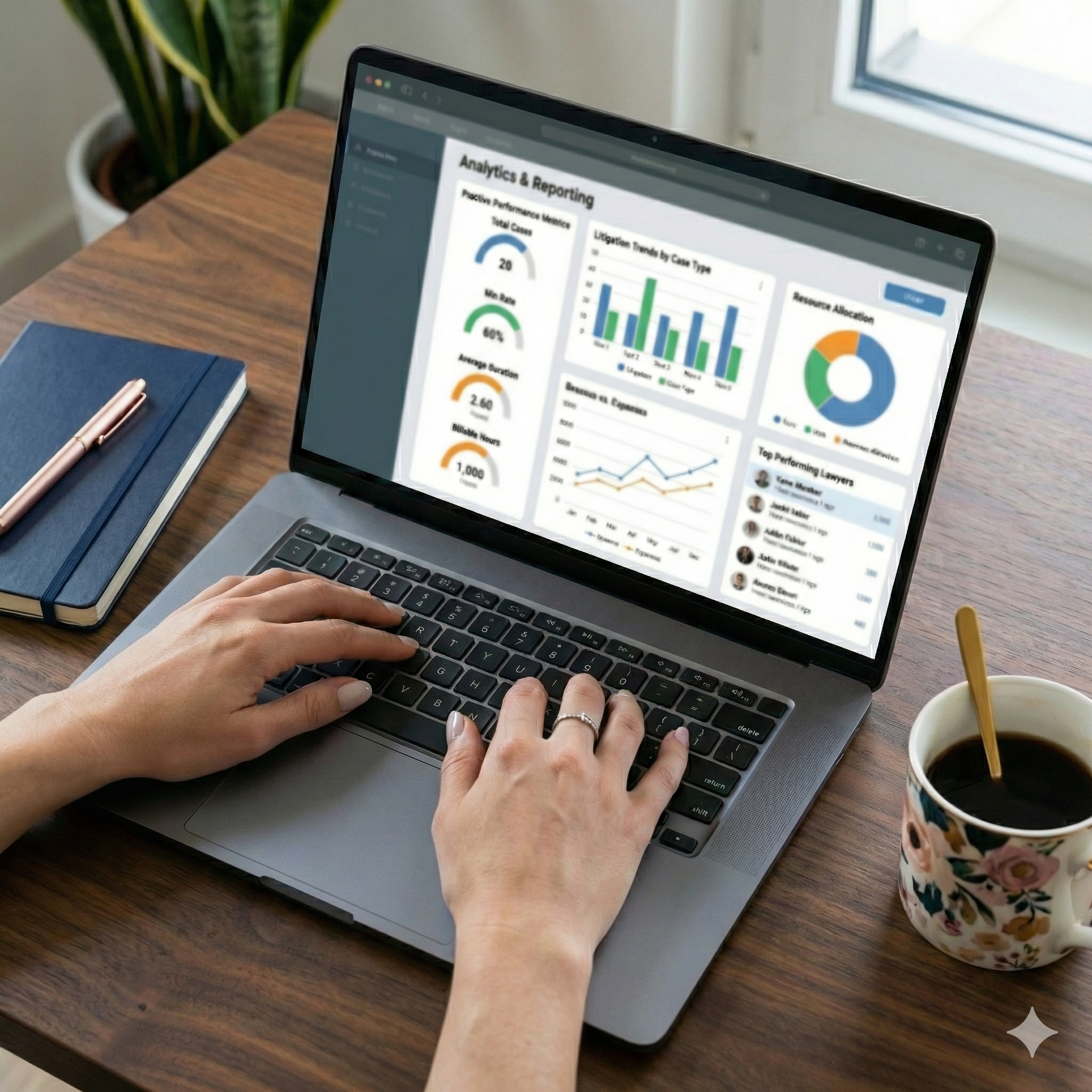 Analytics and Reporting Interface